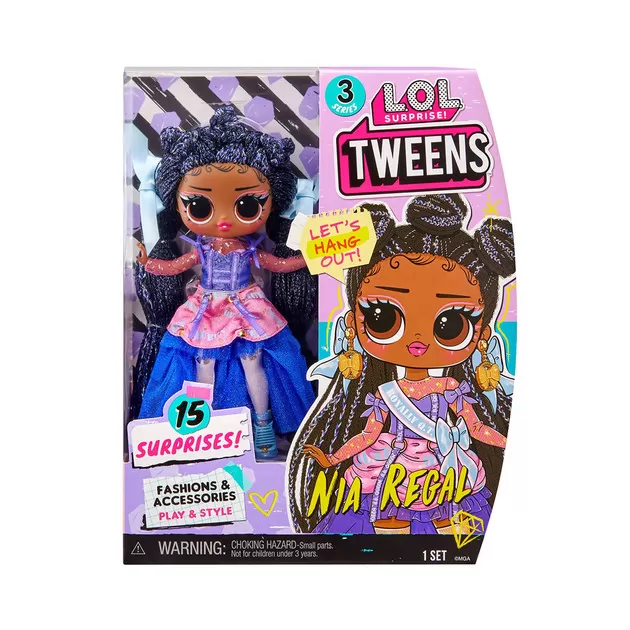 Игровой набор с куклой L.O.L. Surprise! серии Tweens" S3 – Ния Ригал"
