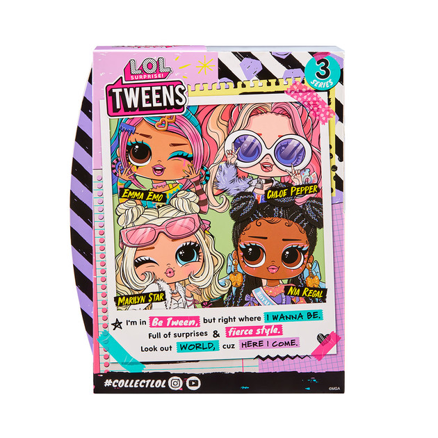 Игровой набор с куклой L.O.L. Surprise! серии Tweens" S3 – Ния Ригал"