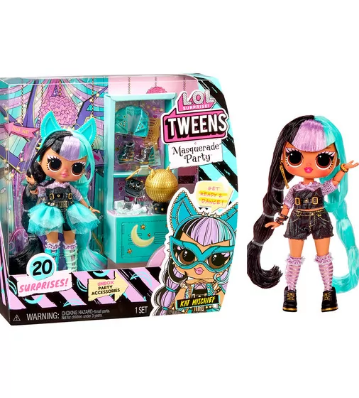 Игровой набор с куклой L.O.L. Surprise! серии Tweens Masquerade Party" – КЭТ МИСЧИФ" - 584117_1.jpg - № 1