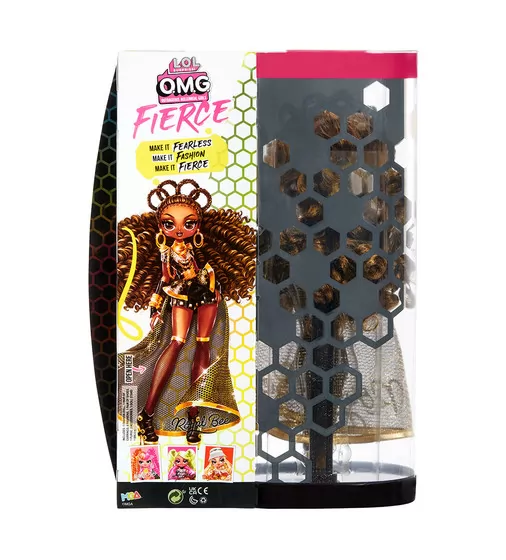 Игровой набор с куклой L.O.L. Surprise! серии O.M.G. 707 Fierce" – Королева Пчелка" - 585251_9.jpg - № 9