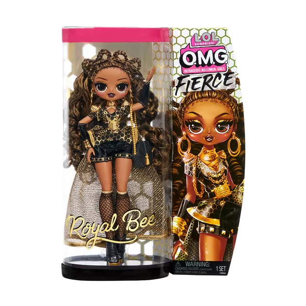Игровой набор с куклой L.O.L. Surprise! серии O.M.G. 707 Fierce" – Королева Пчелка"