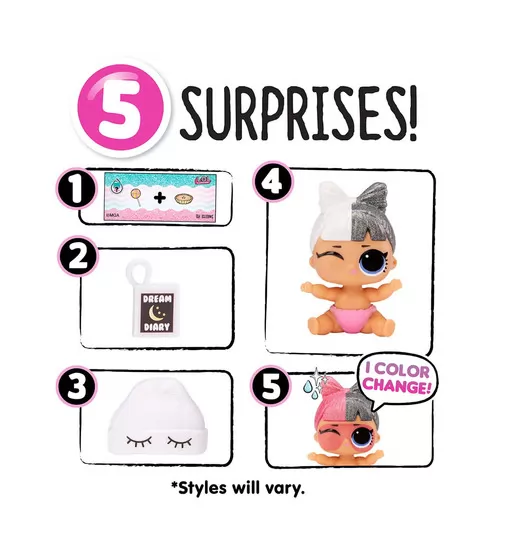 Игровой набор с куклой L.O.L. Surprise! серии Glitter Color Change" – Cестрички" - 585305_6.jpg - № 6
