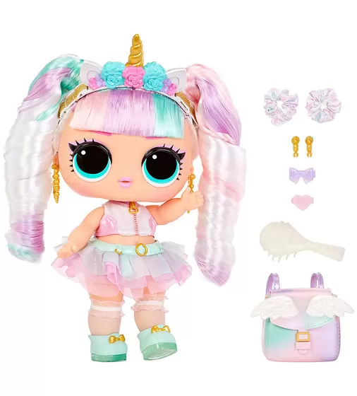 Игровой набор с мегакуклой L.O.L. Surprise! серии Big Baby Hair Hair Hair" – Единорог" - 579717_6.jpg - № 6