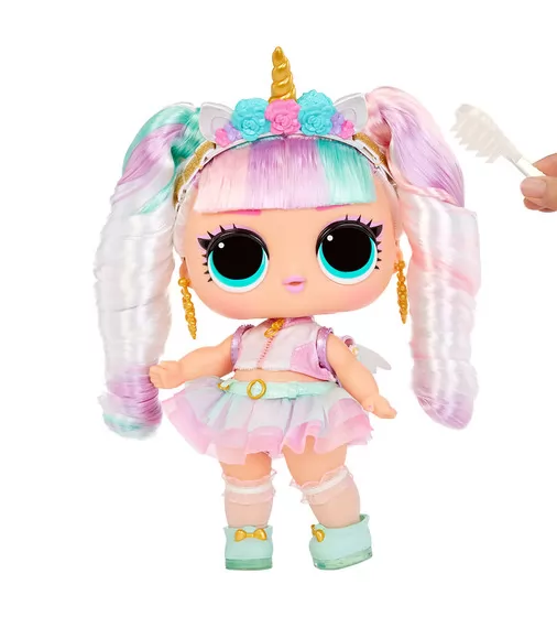 Игровой набор с мегакуклой L.O.L. Surprise! серии Big Baby Hair Hair Hair" – Единорог" - 579717_4.jpg - № 4