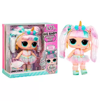 Игровой набор с мегакуклой L.O.L. Surprise! серии Big Baby Hair Hair Hair