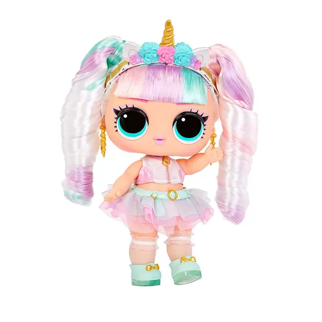 Игровой набор с мегакуклой L.O.L. Surprise! серии Big Baby Hair Hair Hair" – Единорог"