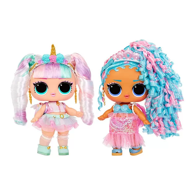 Игровой набор с мегакуклой L.O.L. Surprise! серии Big Baby Hair Hair Hair" – Королева Всплеск"