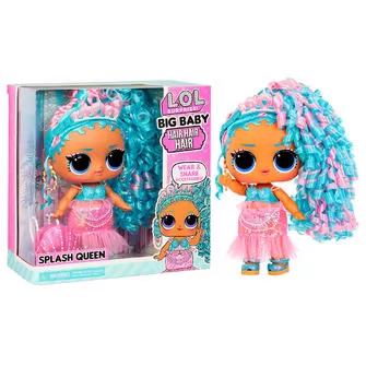 Игровой набор с мегакуклой L.O.L. Surprise! серии Big Baby Hair Hair Hair