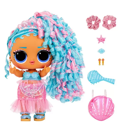 Игровой набор с мегакуклой L.O.L. Surprise! серии Big Baby Hair Hair Hair" – Королева Всплеск" - 579724_6.jpg - № 6