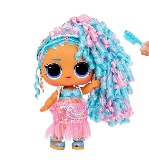 Игровой набор с мегакуклой L.O.L. Surprise! серии Big Baby Hair Hair Hair" – Королева Всплеск" - 579724_4.jpg - № 4