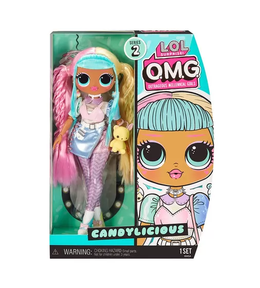 Игровой набор с куклой L.O.L. Surprise! серии O.M.G. House of Surprises" S2 – Конфетка" - 586111_6.jpg - № 6