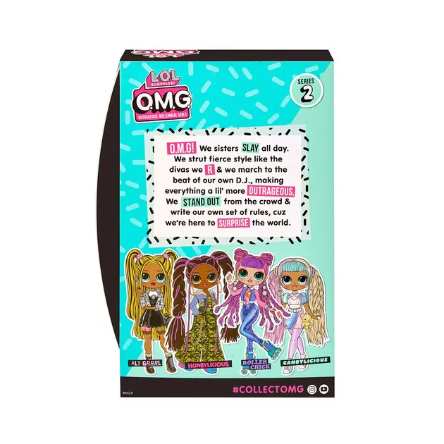 Игровой набор с куклой L.O.L. Surprise! серии O.M.G. House of Surprises" S2 – Конфетка"