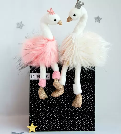 Мягкая игрушка Histoire d'Ours –  Лебедь (30 cm) - HO2768_3.jpg - № 3