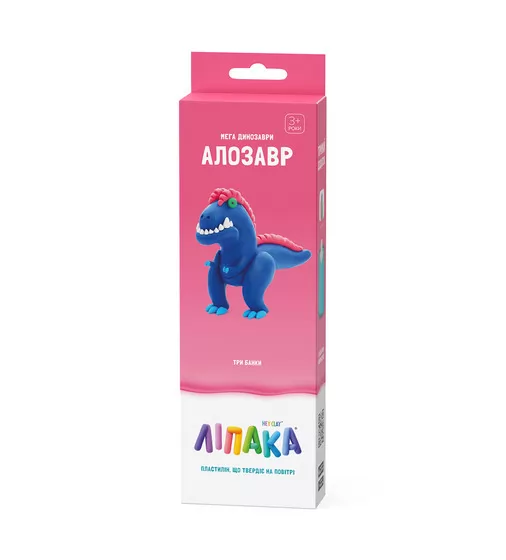 Набор самозатвердевающего пластилина ЛИПАКА – Аллозавр - 30078-UA01_1.jpg - № 1