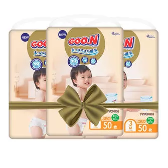 Трусики-подгузники GOO.N Premium Soft для детей (размер 3(M), 7-12 kg, 150 шт)