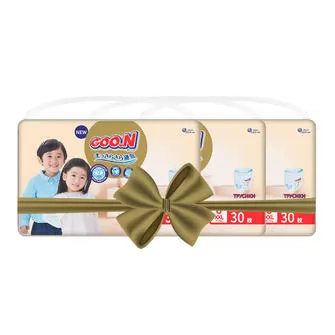 Трусики-подгузники GOO.N Premium Soft для детей (размер 6(XXL), 15-25 kg, 90 шт)