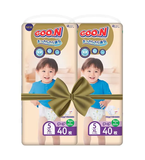 Подгузники GOO.N Premium Soft для детей (размер 5(XL), 12-20 kg, 80 шт) - 863226-2_1.jpg - № 1
