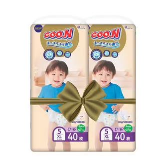 Подгузники GOO.N Premium Soft для детей (размер 5(XL), 12-20 kg, 80 шт)