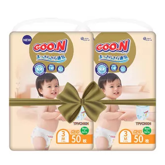 Трусики-подгузники GOO.N Premium Soft для детей (размер 3(M), 7-12 kg, 100 шт)
