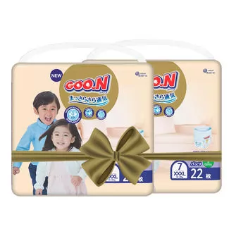 Трусики-подгузники GOO.N Premium Soft для детей (размер 7(3XL), 18-30 kg, 44 шт)