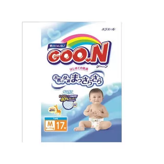 Подгузники GOO.N для детей (M, 6-11 кг) Коллекция 2015 года
