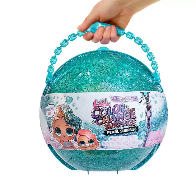Игровой набор с куклой L.O.L. Surprise! серии Glitter Color Change" – Жемчужина-сюрприз"