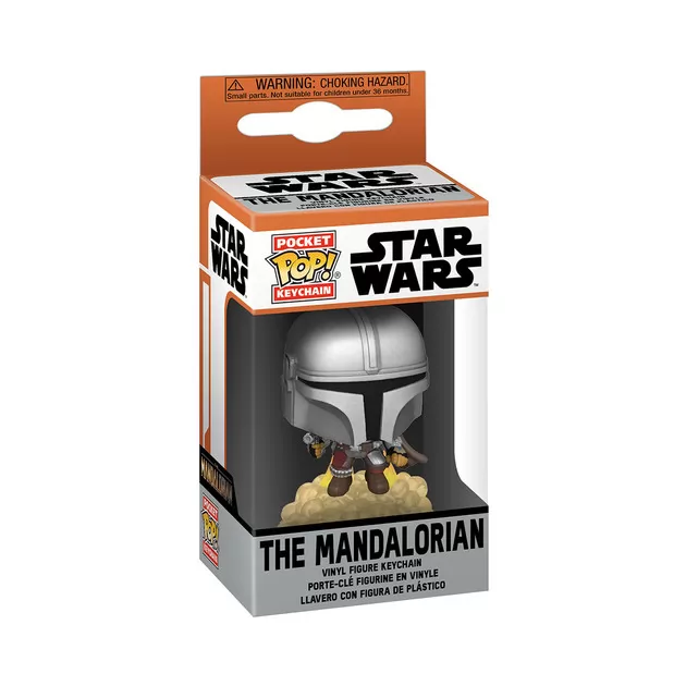 Игровая фигурка на клипсе Funko POP! cерии Мандалорец" – Мандалорец с бластером"