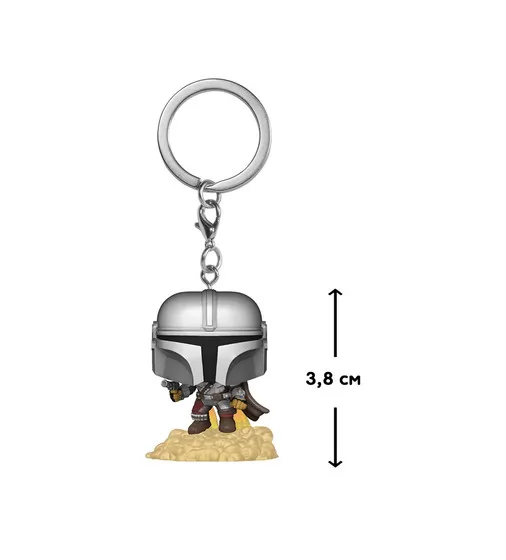 Игровая фигурка на клипсе Funko POP! cерии Мандалорец" – Мандалорец с бластером" - 53046_2.jpg - № 2