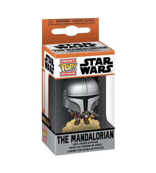 Игровая фигурка на клипсе Funko POP! cерии Мандалорец" – Мандалорец с бластером" - 53046_3.jpg - № 3
