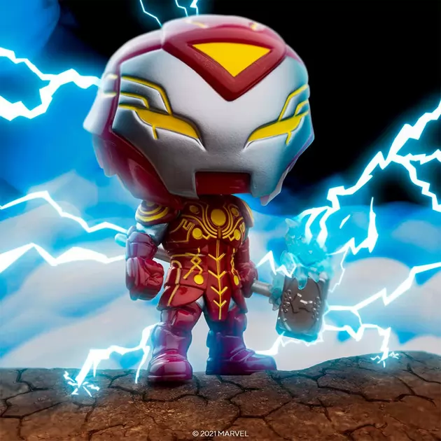 Игровая фигурка Funko POP! серии Мстители: Искажения бесконечности" – Железный молот"