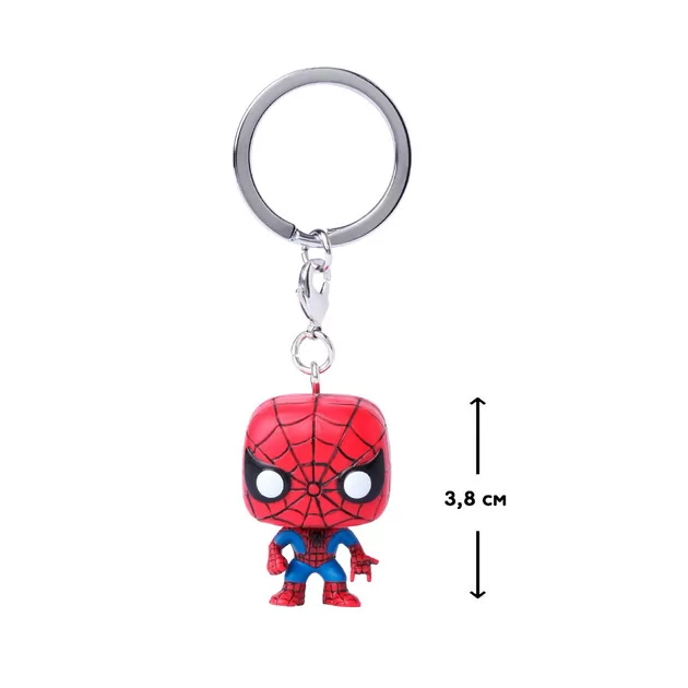 Игровая фигурка на клипсе Funko POP! cерии Marvel" – Человек-паук"