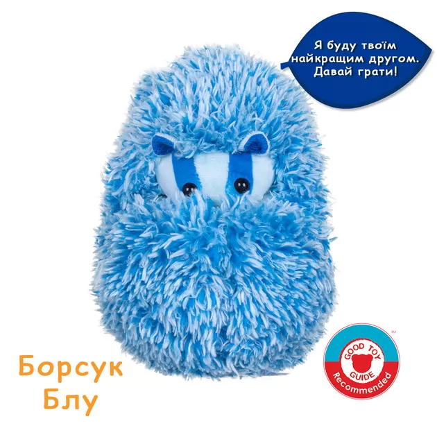 Интерактивная игрушка Curlimals – Барсук Блу
