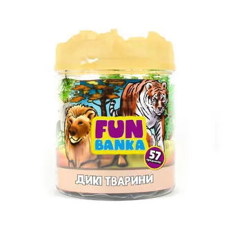 Игровой набор Fun Banka – Дикие животные