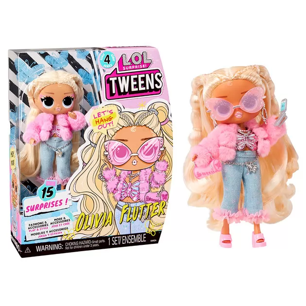 Игровой набор с куклой L.O.L. Surprise! серии Tweens" S4 – Оливия Флаттер"