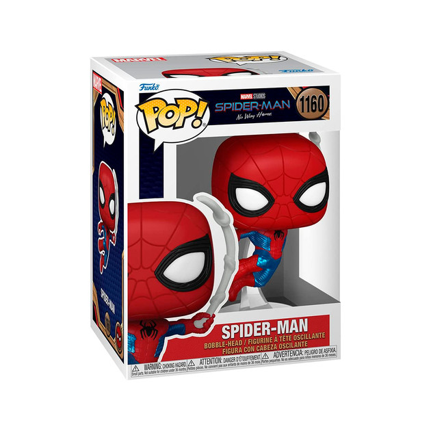 Игровая фигурка Funko POP! серии Человек-паук: Нет пути домой" – Человек-паук (финальный костюм)"