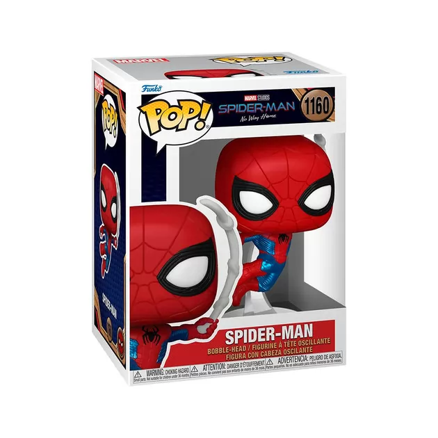Игровая фигурка Funko POP! серии Человек-паук: Нет пути домой" – Человек-паук (финальный костюм)"