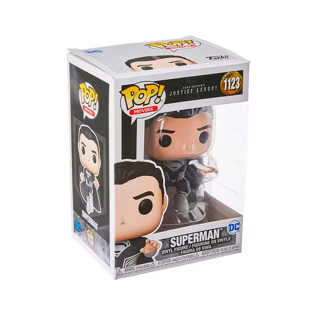 Игровая фигурка Funko POP! серии Лига Справедливости" – Супермен (черный костюм)"