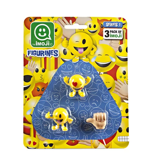 Набор Фигурок Imoji S1 - Три Веселых Друга - PMI2060_1.jpg - № 1