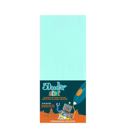 Набор Стержней Для 3D-Ручки 3Doodler Start (Мятный) - 3DS-ECO02-MINT-24_1.jpg - № 1