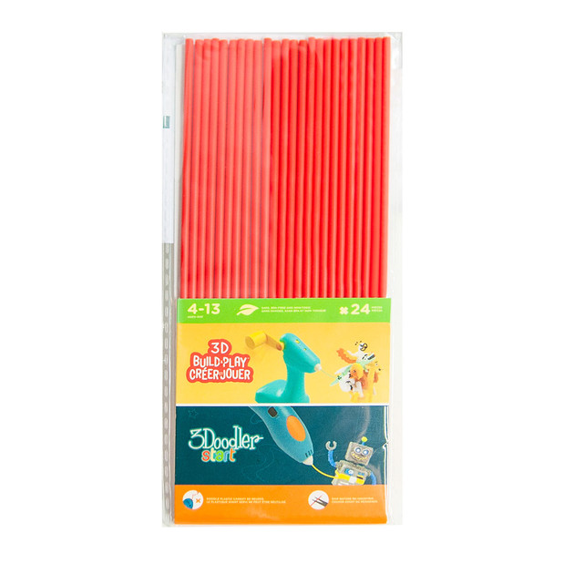 Набор Стержней Для 3D-Ручки 3Doodler Start (Красный)