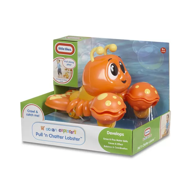 Игрушка-Каталка На Веревочке - Веселый Лобстер
