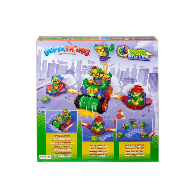 Игровой набор Superthings «Kazoom Kids» S1 – Спайк-роллер Кактус