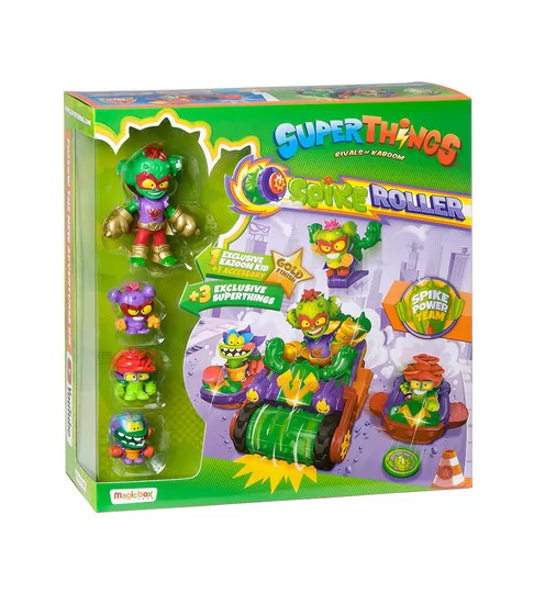 Игровой набор Superthings «Kazoom Kids» S1 – Спайк-роллер Кактус - PSTSP514IN00_10.jpg - № 10