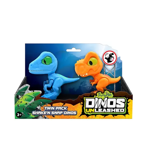 Набор фигурок с механической функцией Dinos Unleashed – Ти-Рекс и Велоцираптор - 31128_4.jpg - № 4