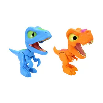 Набор фигурок с механической функцией Dinos Unleashed – Ти-Рекс и Велоцираптор