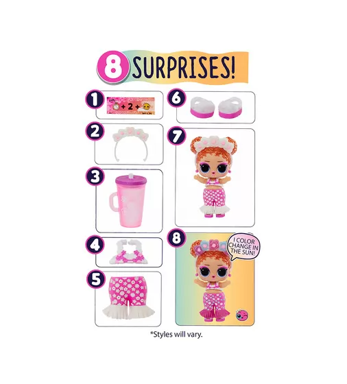 Игровой набор с куклой L.O.L. Surprise! – Солнечное превращение - 589396_6.jpg - № 6