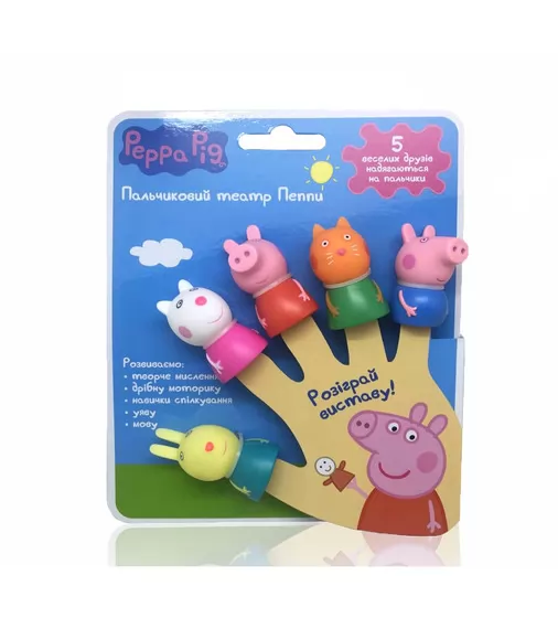Игровой Набор Peppa - Пальчиковый Театр Пеппы - 29987_1.jpg - № 1