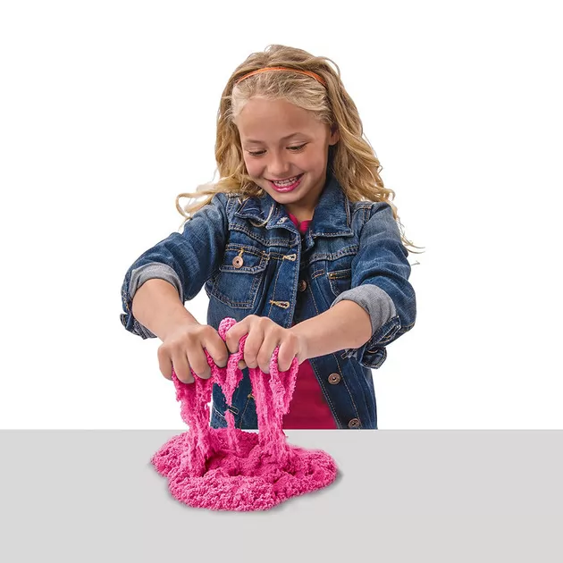 Песок Для Детского Творчества - Kinetic Sand Neon  (Розовый)