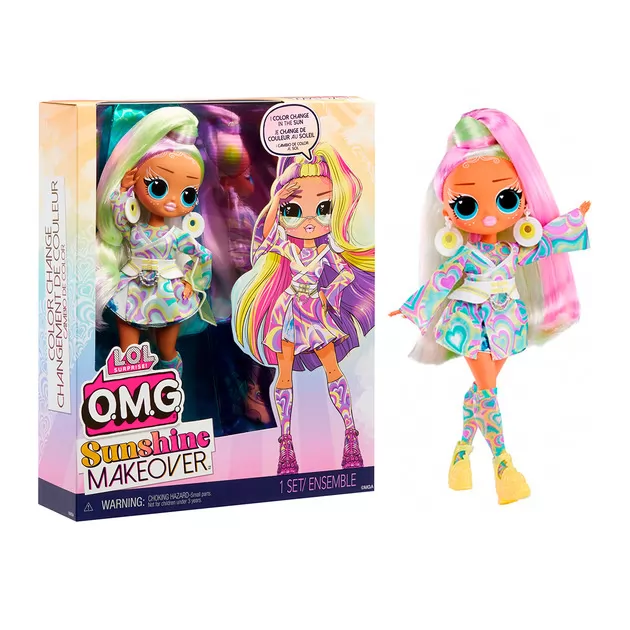 Кукла L.O.L. Surprise! серии O.M.G. Sunshine Makeover" – Санрайз"