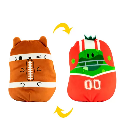 Мягкая игрушка Cats Vs Pickles 2 в 1 – Котик и огурчик Спортсмены - CVP2200-3_1.jpg - № 1